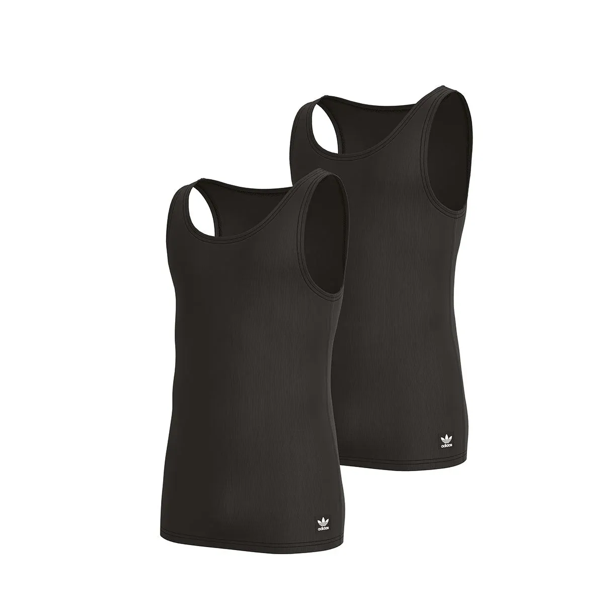 Lot de 2 débardeurs homme Rib Cotton Tank Adidas Original