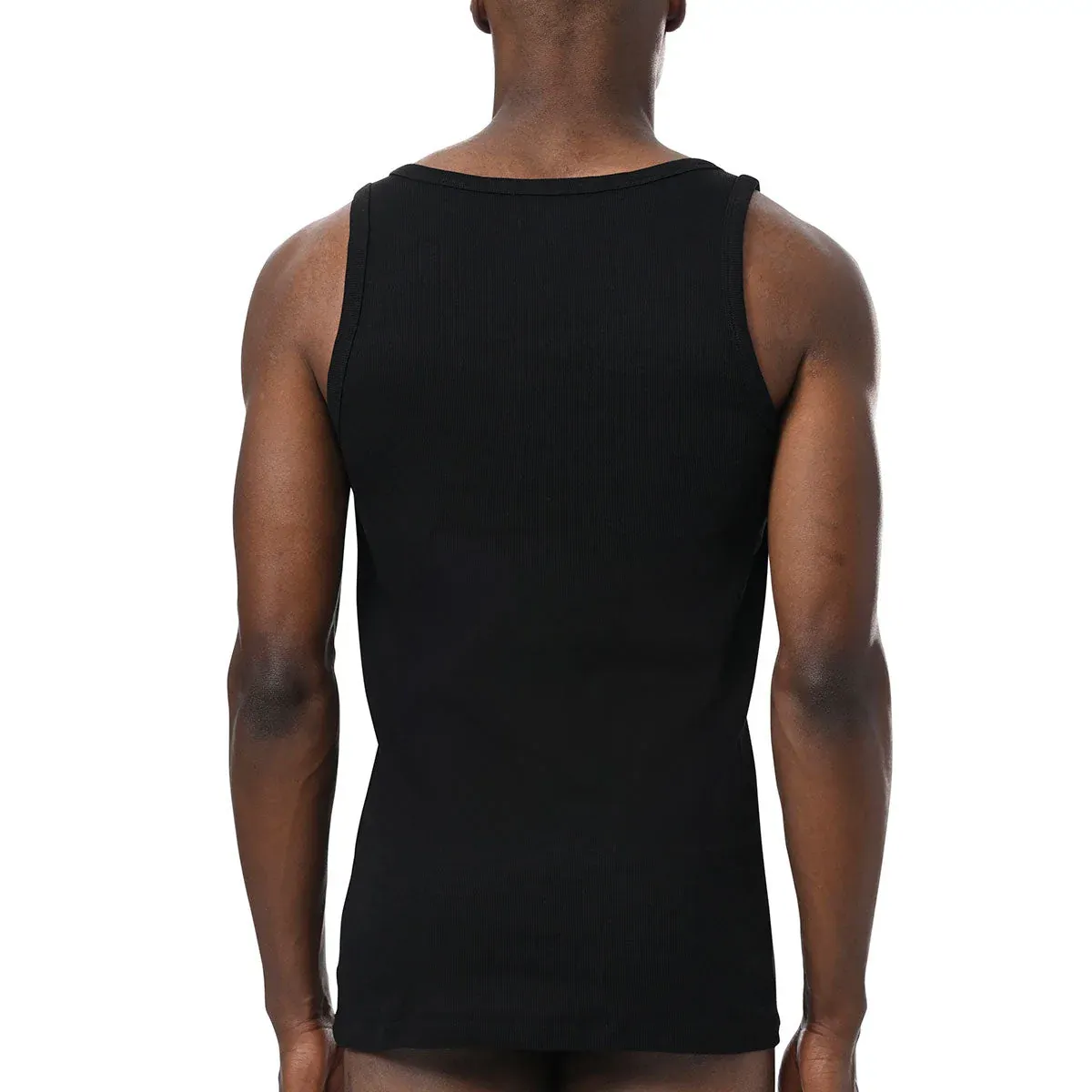 Lot de 2 débardeurs homme Rib Cotton Tank Adidas Original – Image 3