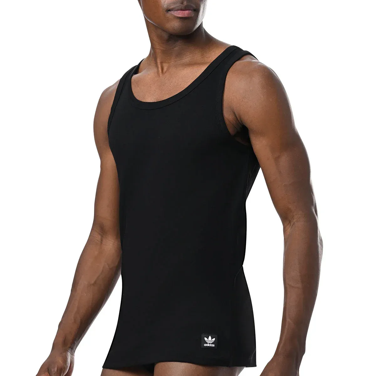 Lot de 2 débardeurs homme Rib Cotton Tank Adidas Original – Image 4