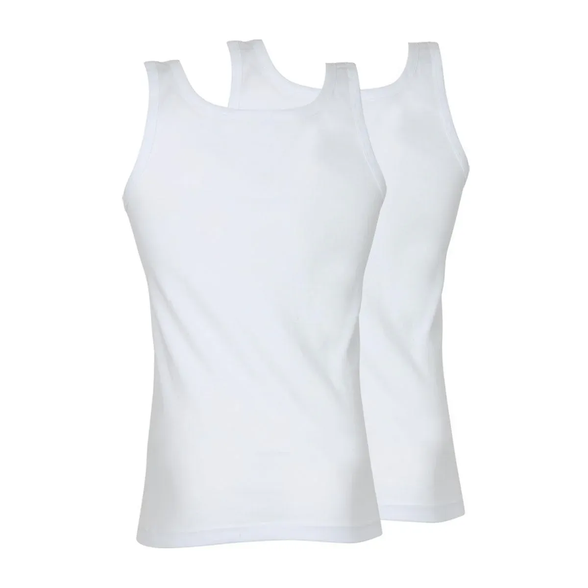 Lot de 2 débardeurs homme coton issu de l'agriculture biologique Athena – Image 3