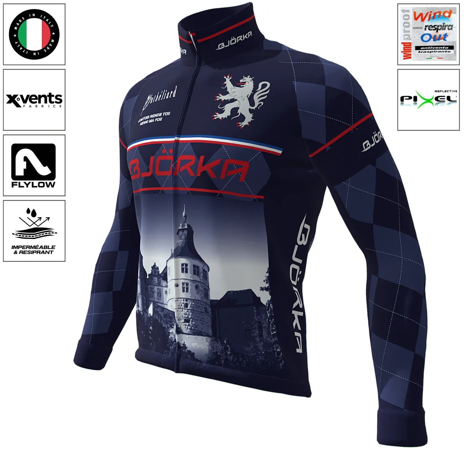 Veste Thermique Prince Marine – Image 2