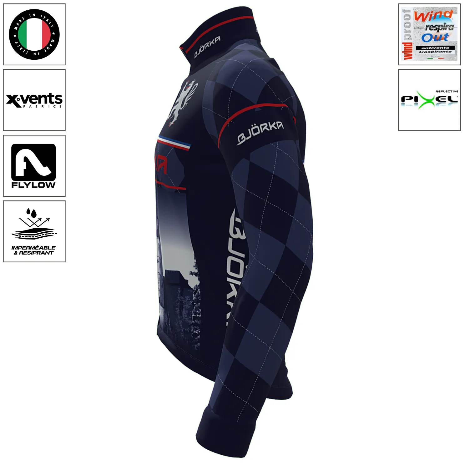 Veste Thermique Prince Marine – Image 3