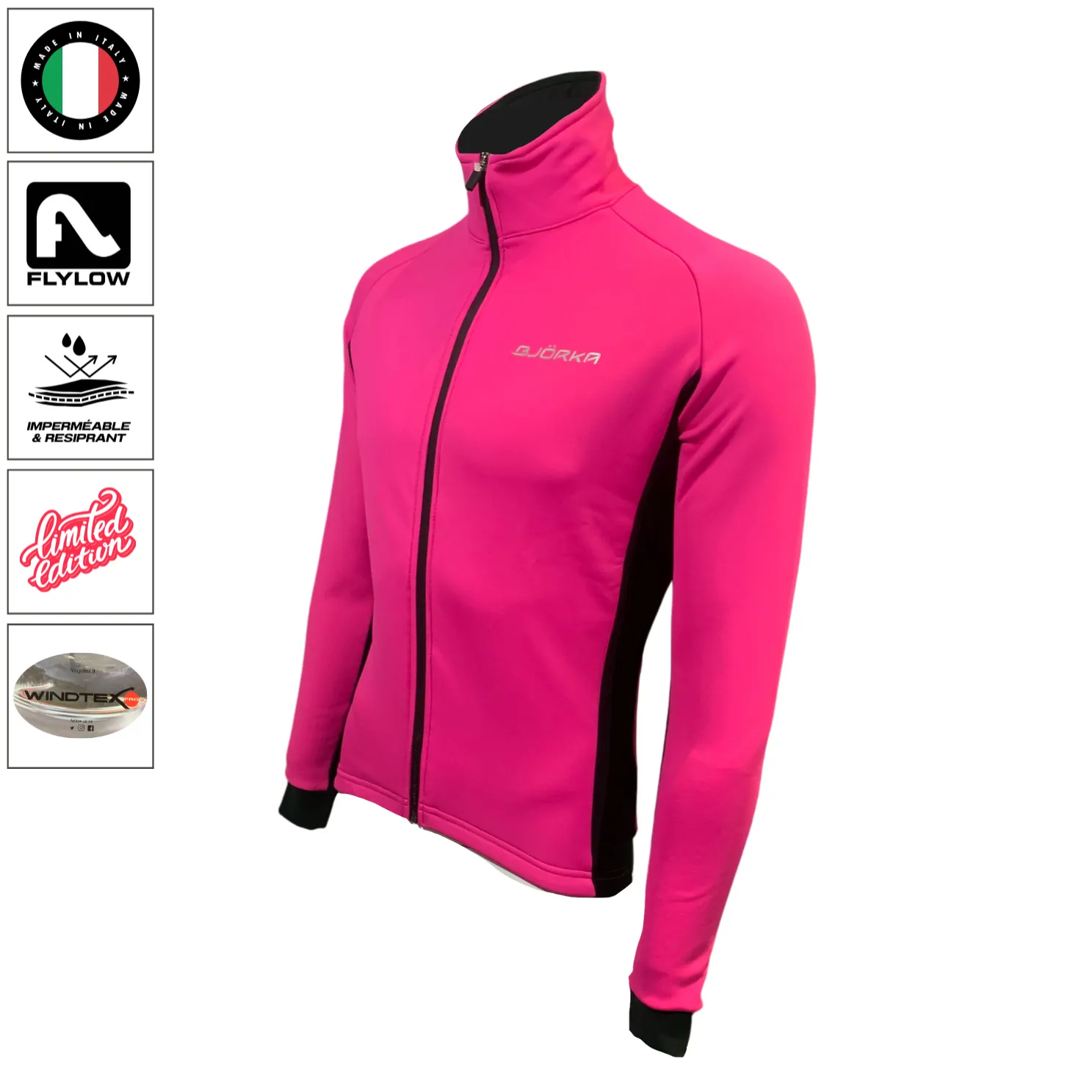 Veste Thermique Micro Fleece Jacket Rose – Image 4