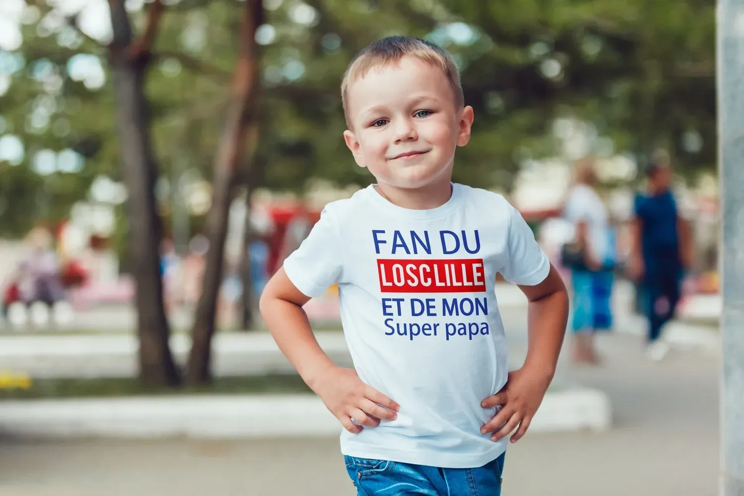 T-shirt Enfant – Fan de LOSC LILLE – Image 2