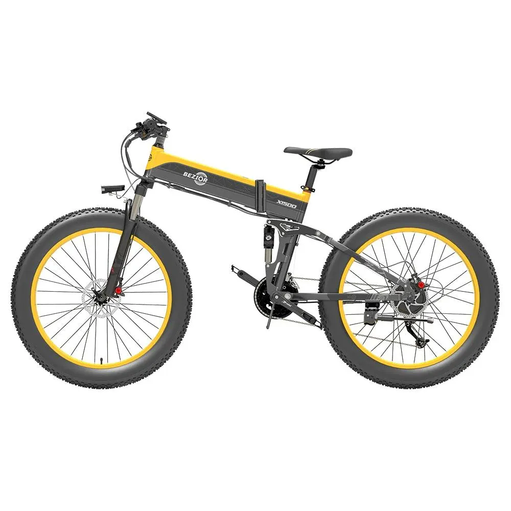 BEZIOR X1500 26" VTT électrique 1500W Moteur 48V 12,8Ah Batterie – Image 2