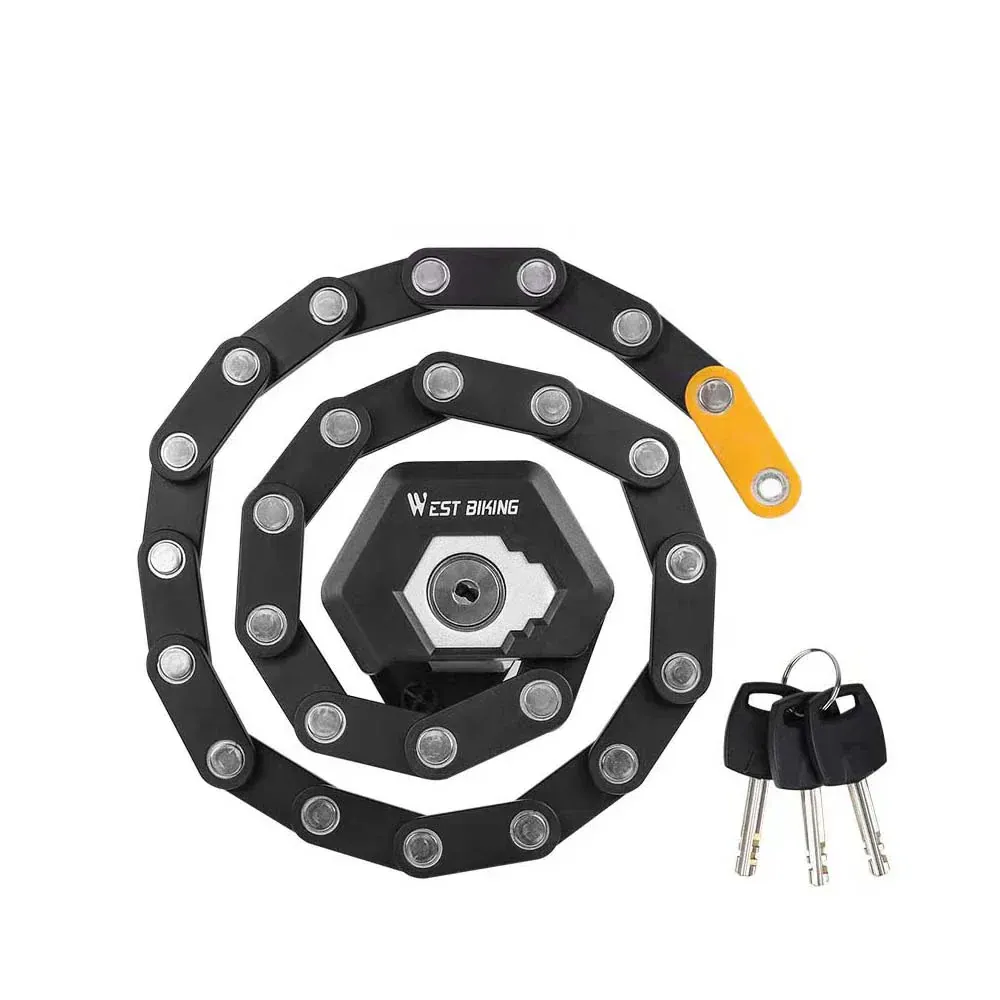 SHENGMILO antivol pour vélo électrique, antivol à chaîne pliable, dispositif antivol, cisaille anti-hydraulique portable – Image 2