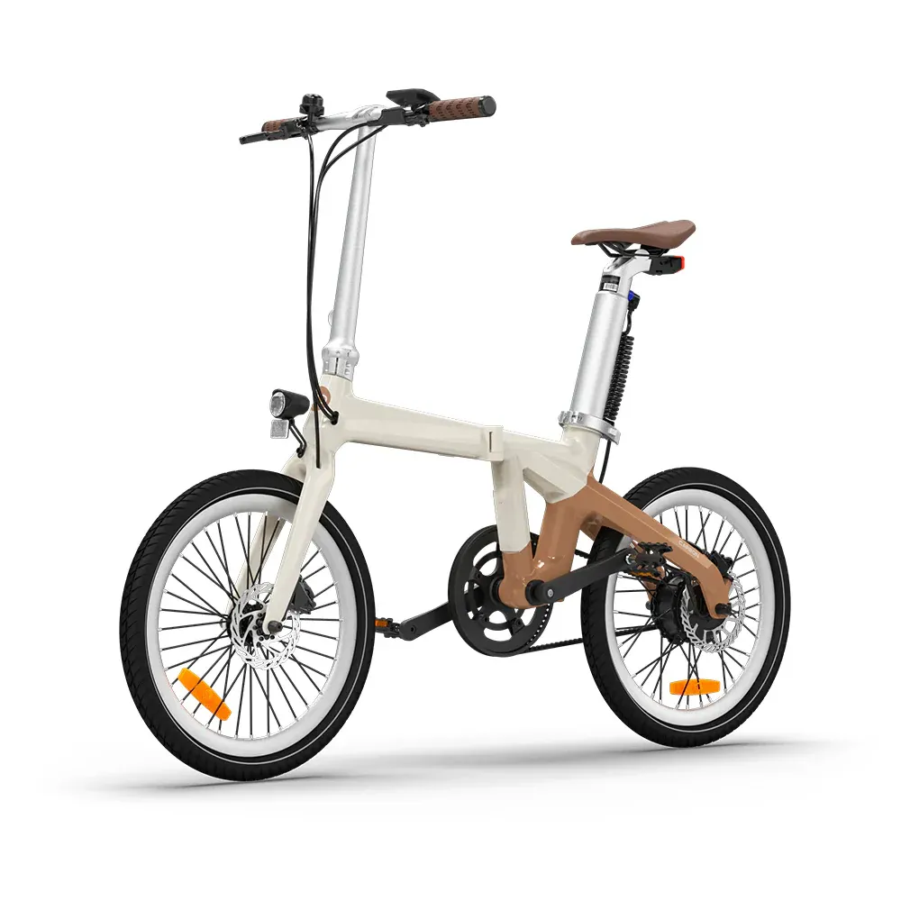 ADO Air Carbon 20" Le plus léger des vélos électriques pliants en carbone 250W Moteur 36V 9,6Ah Batterie avec APP – Image 5