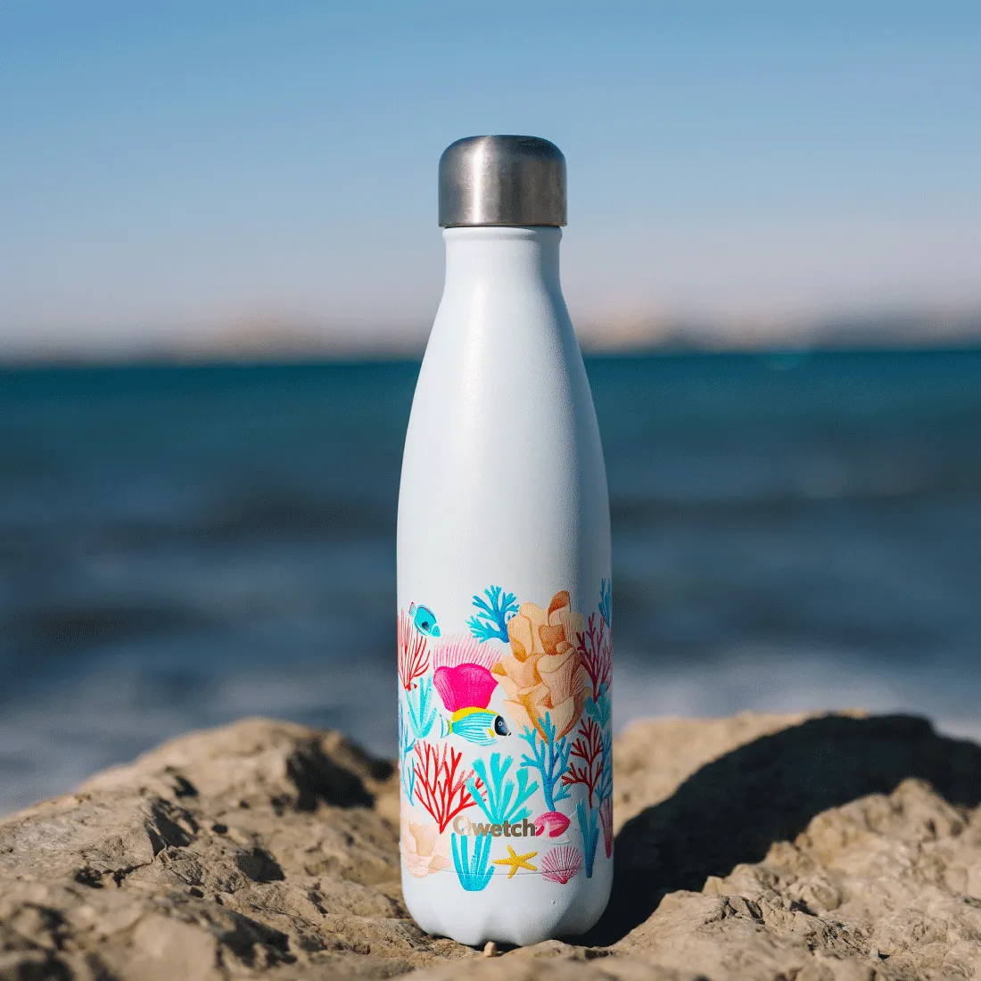 Bouteille isotherme Qwetch Corail 500ml – Image 3